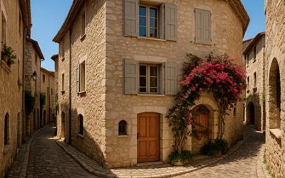 Rénovation typique d’une maison de village à Saint-Paul-de-Vence