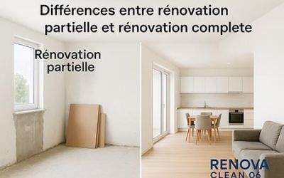 Différences entre rénovation partielle et rénovation complète pour vos projets à Nice et dans les Alpes Maritimes