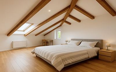 Transformer un grenier ou garage en chambre pour gagner de l’espace de vie dans votre maison